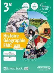 Hist.-Géo.-EMC 3e et son cahier 2021 - Manuel Numérique Premium - 5 ans - Adoptant papier