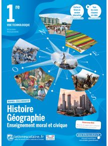Histoire-Géographie-EMC 1re techno 2021 - Manuel Numérique Premium - 5 ans