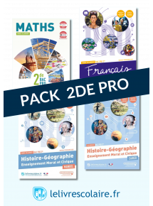 Pack 2de Bac pro - Manuels Numériques Premium (3 manuels et 1 cahier) - 5 ans - Adoptant papier