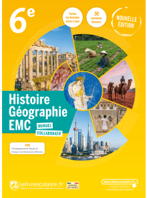 Hist.-Géo.-EMC 6e et son cahier 2022 - Manuel Numérique Premium